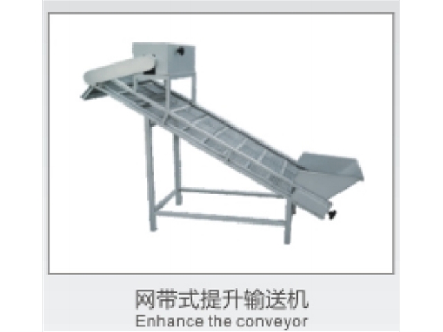 網帶式提升輸送機